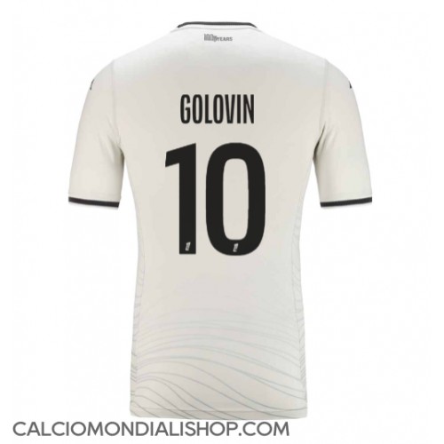 Maglie da calcio AS Monaco Aleksandr Golovin #10 Terza Maglia 2024-25 Manica Corta